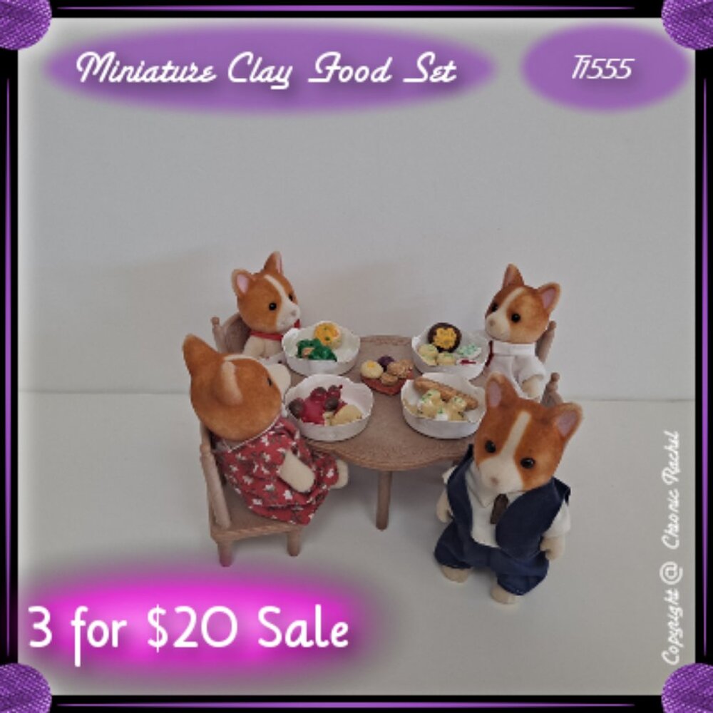 4 Glued-Together Pasta Dishes & Cracker Plate